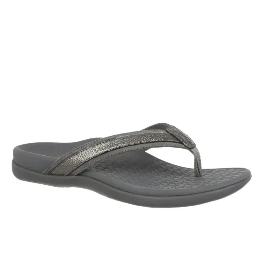 Cover image of PEWTER LEATHER Vionic Tide 2.0 Women's
