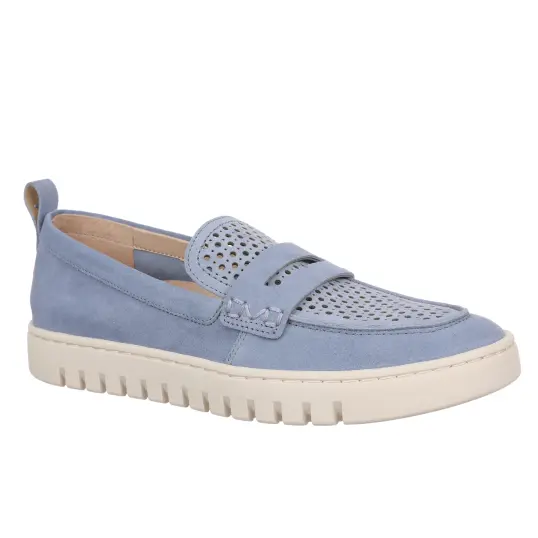 Cover image of Pacific Blue Suede Vionic Uptown Perf Women's