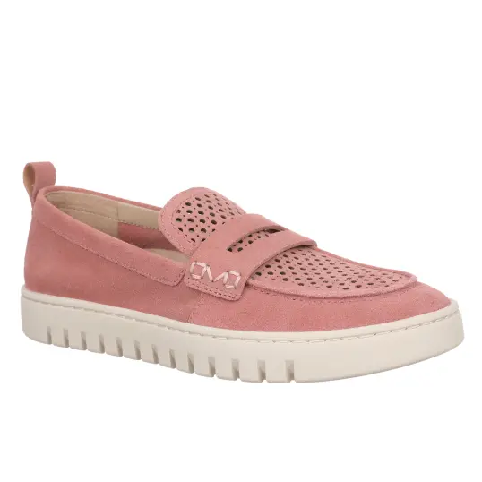 Cover image of Cinder Rose Suede Vionic Uptown Perf Women's