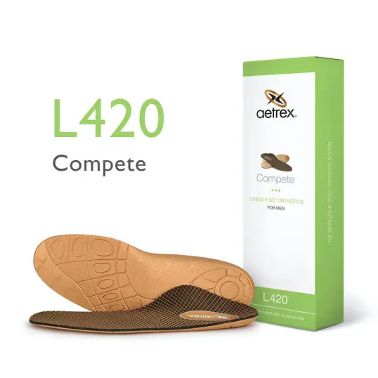 Cover image of COPPER Aetrex Compete Posted Orthotics Men's