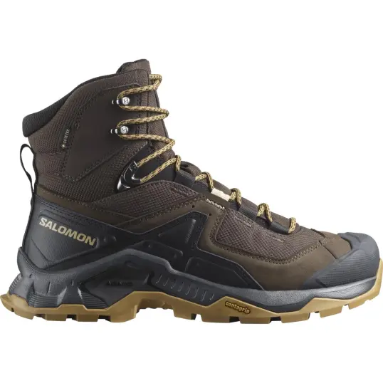 Cover image of BROWN/BLK/DULL GOLD Salomon Quest Element GTX Men's