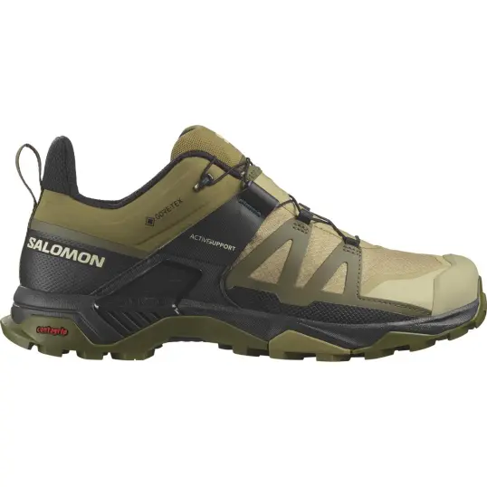 Cover image of Slate Green / Olive Night / Black Salomon X Ultra 4 Gore-Tex Men's
