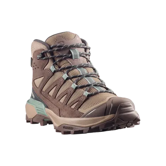 Cover image of Desert Tan / Iron / Green Milieu Salomon X Ultra 360 Leather Mid Gore-Tex Women's