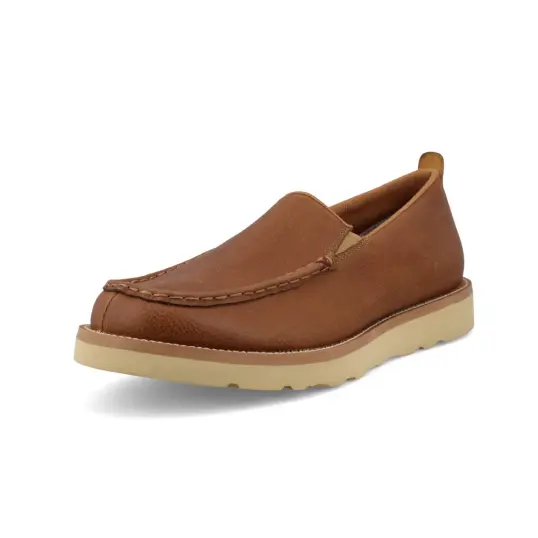 Cover image of AMBER BROWN Twisted X Wedge Sole Slip-On Men's