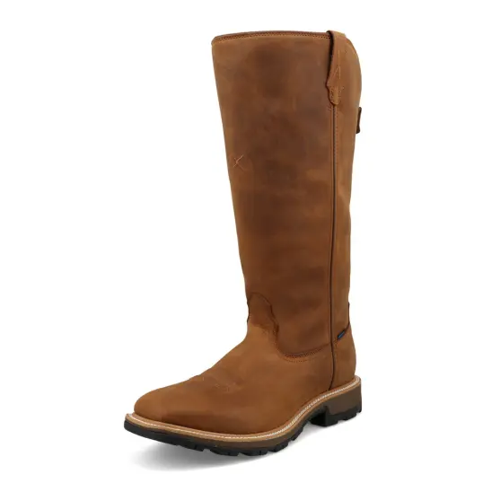 Cover image of DISTRESSED SADDLE Twisted X 16" UltraLite X Snake Boot Men's