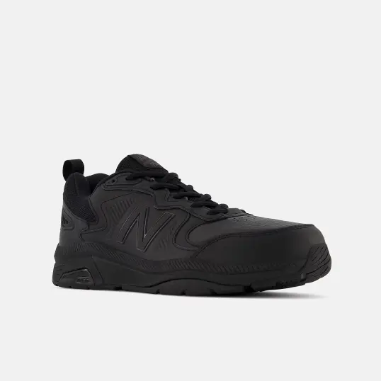 Cover image of Black/Black New Balance MX857v3 Slip Resistant Men's