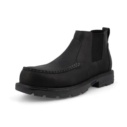 Cover image of BLACK Twisted X 4" Work Chelsea Boot Men's