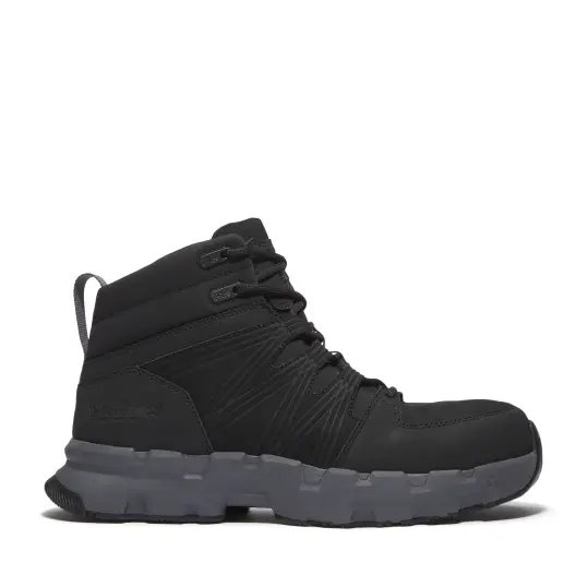 Cover image of BLK Timberland Pro Powertrain Ev Amd Comp Toe ESD Men's