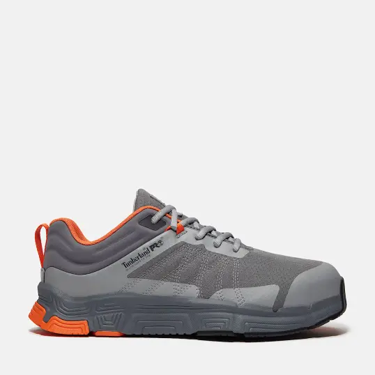 Cover image of MD GRY MESH W ORANGE Timberland Pro Xr-1 Alloy Toe Men's