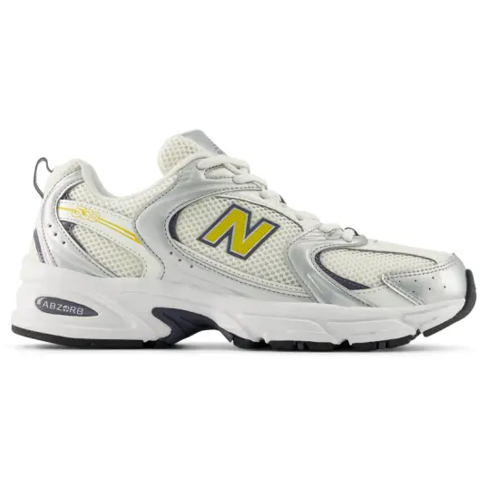 Cover image of SILVER METALLIC|SEA SALT New Balance 530 Unisex