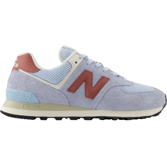 Cover image of BURGUNDY|APRICOT ORANGE New Balance 574 Unisex