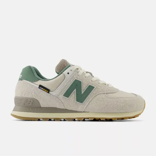 Cover image of CALCIUM/NEW SPRUCE New Balance 574 Unisex