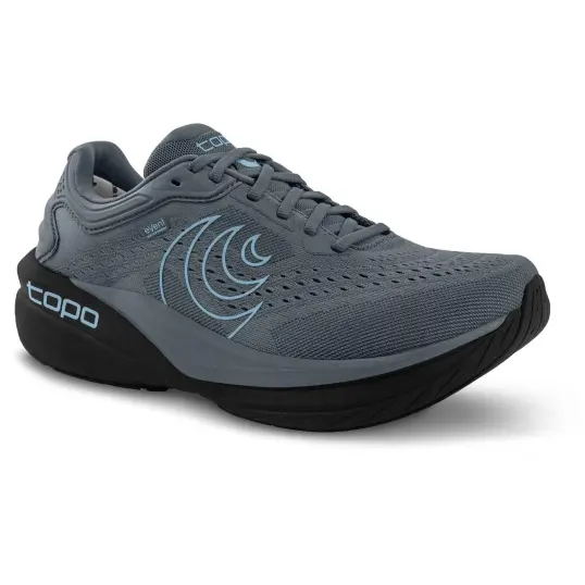 Cover image of Grey / Blue Topo Athletic Phantom 4 Waterproof Women's