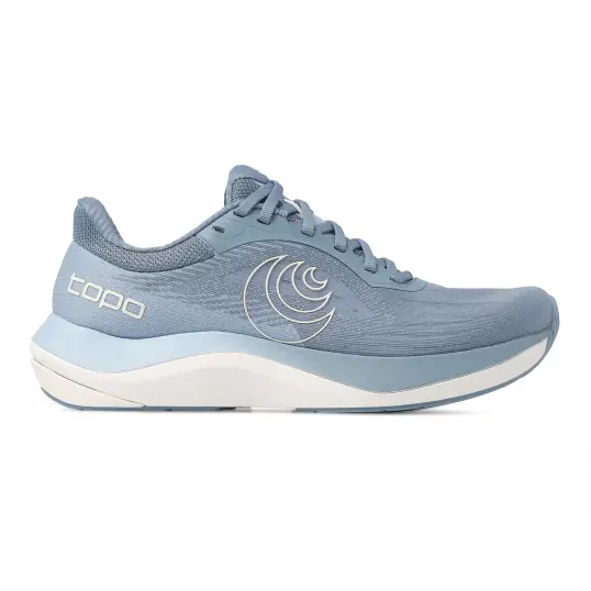 Cover image of BLUE | WHITE Topo Athletic Ultrafly 6 Women's