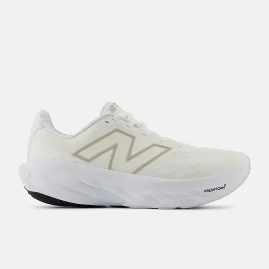 Cover image of WHITE/LIGHT GOLD METALLIC New Balance Fresh Foam X 1080v14 Women's