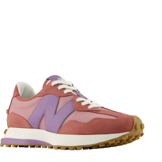 Cover image of ROSEWOOD|CANDIED VIOLET New Balance 327 Women's