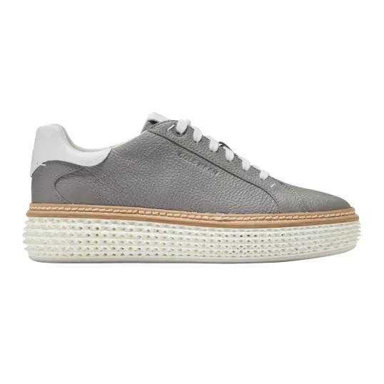Cover image of Frost Gray | White Cole Haan OriginalGrand Full Length Skyweave Women's