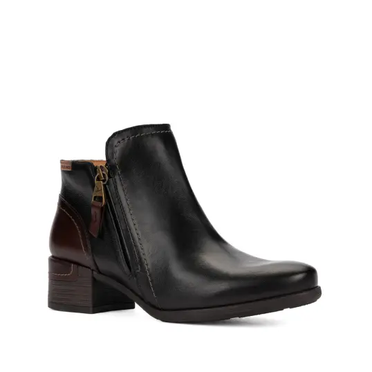 Cover image of Black Pikolinos Malaga Side zip Short Boot Women's