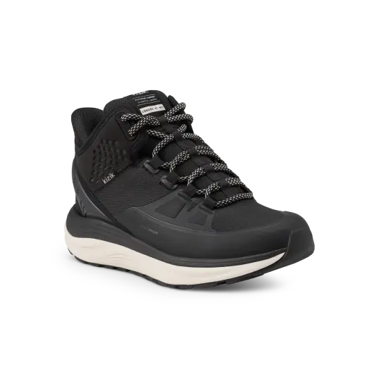 Cover image of BLACK/WHITECAP GRAY Kizik London AT Mid Waterproof Women's