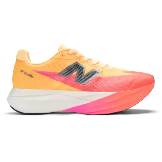 Cover image of TANGERINE HEAT|WHITE PEACH New Balance FuelCell SuperComp Elitev5 Women's