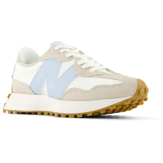 Cover image of TIMBERWOLF/SEA SALT New Balance 327 Women's
