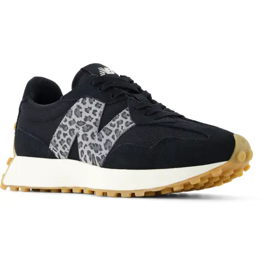 Cover image of Black/Black New Balance 327 Women's