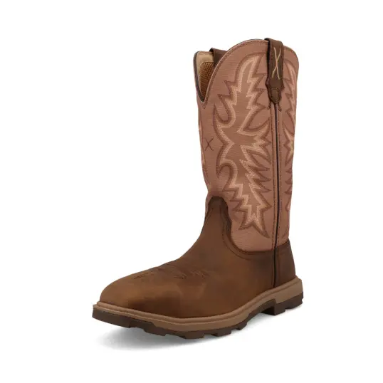 Cover image of Brown | Tobacco Brown Twisted X 11" UltraLite X Work Boot Women's