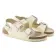 Alternate Image of High-Shine Butter Birkenstock Milano Big Buckle Natural Leather Patent Narrow Women's