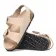 Alternate Image of High-Shine New Beige Birkenstock Milano Big Buckle Natural Leather Patent Narrow Women's
