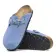 Alternate Image of ELEMENTAL BLUE Birkenstock Boston Braided Suede Leather Narrow Women's
