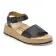 Alternate Image of Black Birkenstock Glenda Natural Leather Synthetics Narrow Women's