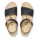 Alternate Image of Black Birkenstock Glenda Natural Leather Synthetics Narrow Women's