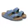 Alternate Image of ELEMENTAL BLUE Birkenstock Arizona Soft Footbed Suede Leather Narrow Women's