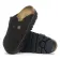 Alternate Image of BLACK Birkenstock Boston Chunky Suede Leather Narrow Women's