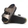 Alternate Image of ELECTRIC METALLIC TAUPE Birkenstock Arizona Flex Platform Birko-Flor Patent Narrow Women's