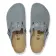 Alternate Image of BASALT GRAY Birkenstock Boston Braided Suede Leather Narrow Women's