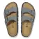 Alternate Image of Basalt Gray/Black Birkenstock Arizona Chunky Suede Leather Narrow Women's