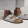 Alternate Image of Shiny Glitter Silver Birkenstock Arizona Textile Narrow Women's