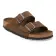 Alternate Image of DARK TEA Birkenstock Arizona Soft Footbed Suede Leather Regular Men's