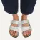 Alternate Image of Flowers Baby Blue Birkenstock Arizona Suede Narrow Women's