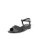 Alternate Image of Black Ecco Astrid Wedge 1 Strap Women's