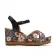 Alternate Image of Black Clarks Chicly Floral Women's