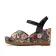 Alternate Image of Black Clarks Chicly Floral Women's