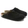 Alternate Image of BLACK SUEDE Birkenstock Boston Soft Footbed Suede Leather Regular Women's