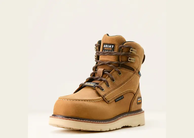 Image 1 of Ariat Rebar Wedge Moc Toe Waterproof Comp Toe Women's