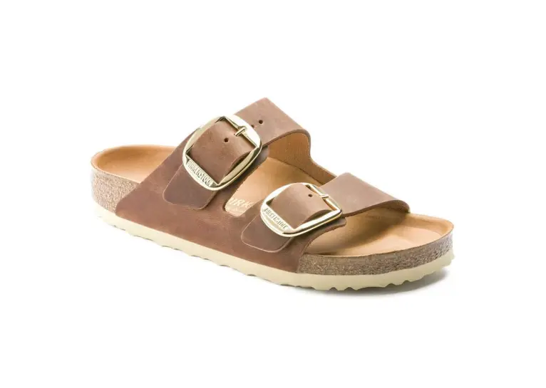 Image 1 of Birkenstock Arizona Big Buckle Oiled Leather Regular Women's