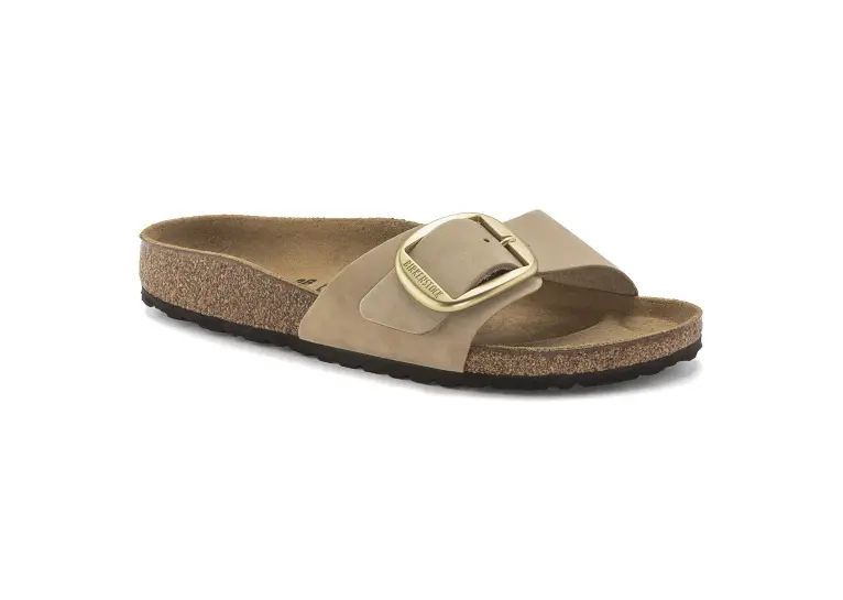 Image 1 of Birkenstock Madrid Big Buckle Nubuck Narrow Women's