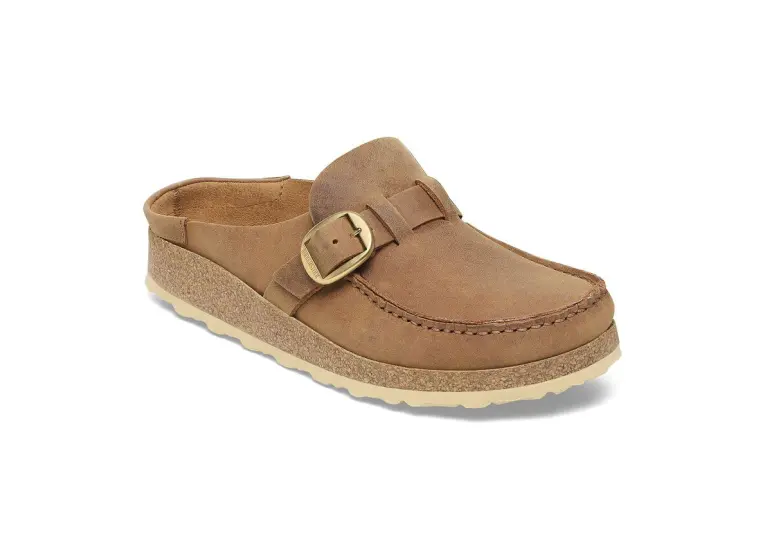 Image 1 of Birkenstock Buckley Natural Leather Oiled Narrow Women's