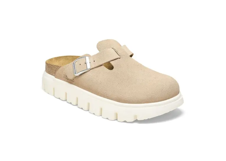 Image 1 of Birkenstock Boston Chunky Suede Leather Narrow Women's