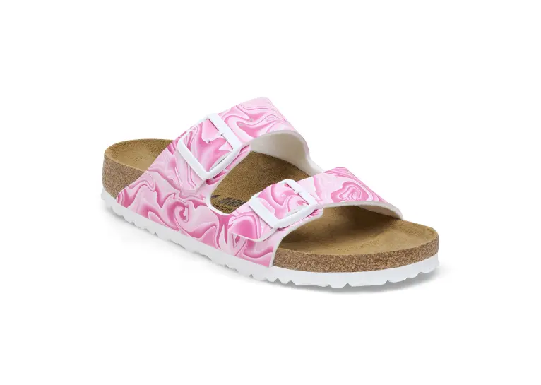 Image 1 of Birkenstock Arizona Birko-Flor Marble Narrow Women's